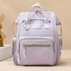 New Fashion Women'S Lunch Bag High Quality Large Capacity Mummy Bag Simple Style Waterproof Multifunctional Backpack Women