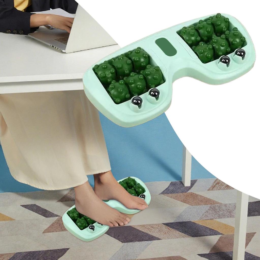 Foot Massager Roller Feet Acupressure Point Massage Plantar Fasciitis Pain Relief Double Foot Manual Massage Relax Roller