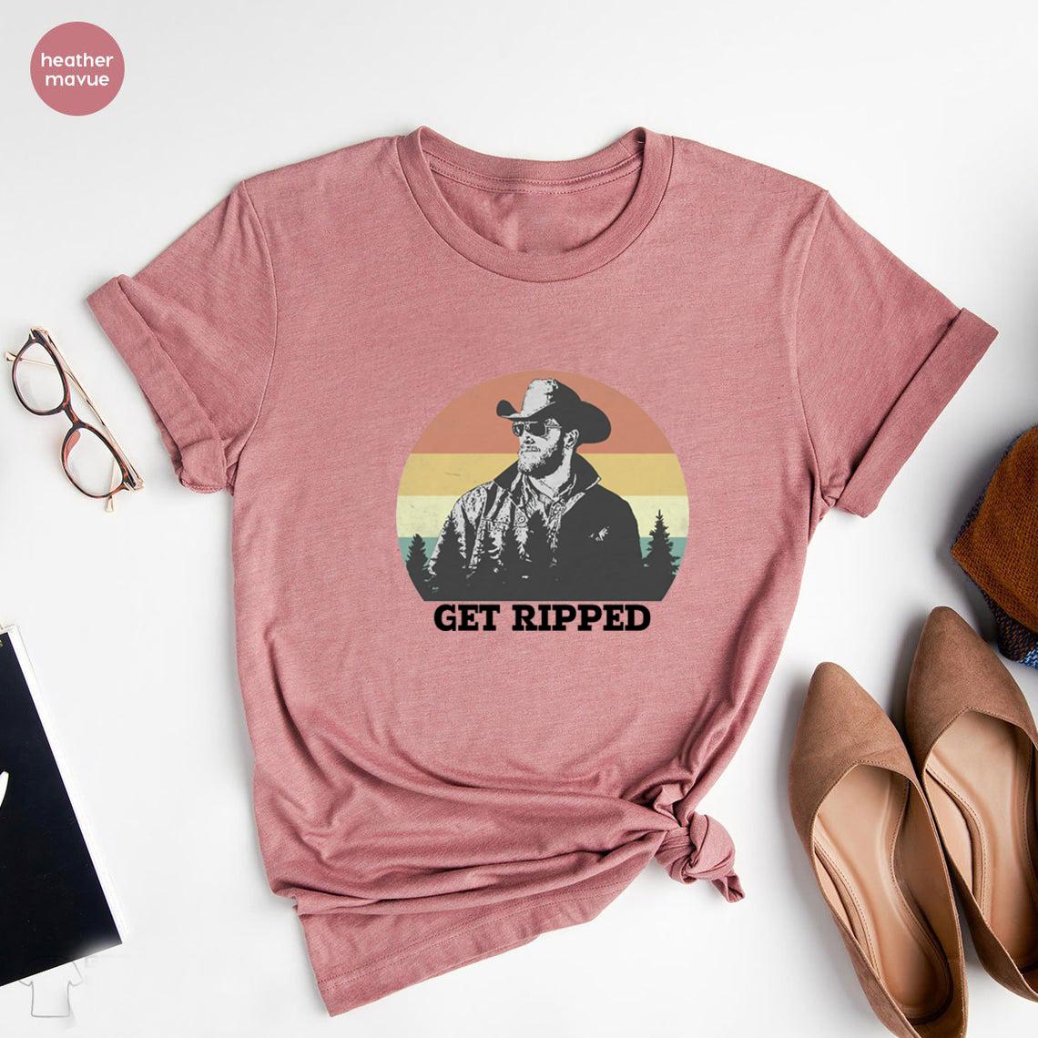 Футболка Get Ripped Футболка Yellowstone Футболка Get Ripped Rip Wheeler Футболка унисекс Топы L