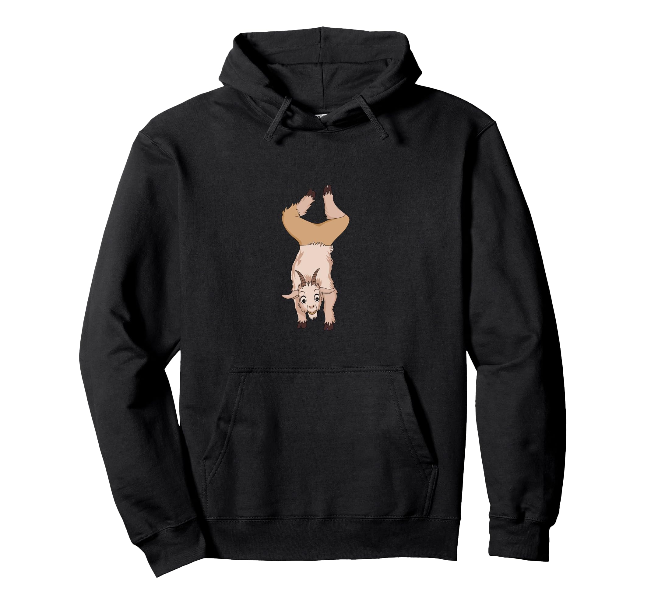 

Игрушка для йоги Goat Yoga Toy, толстовка с капюшоном для вечеринки Goat Yoga чёрный