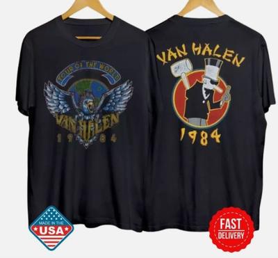 Van Halen Tour Of The World 1984 TShirt Unisex T-Shirt