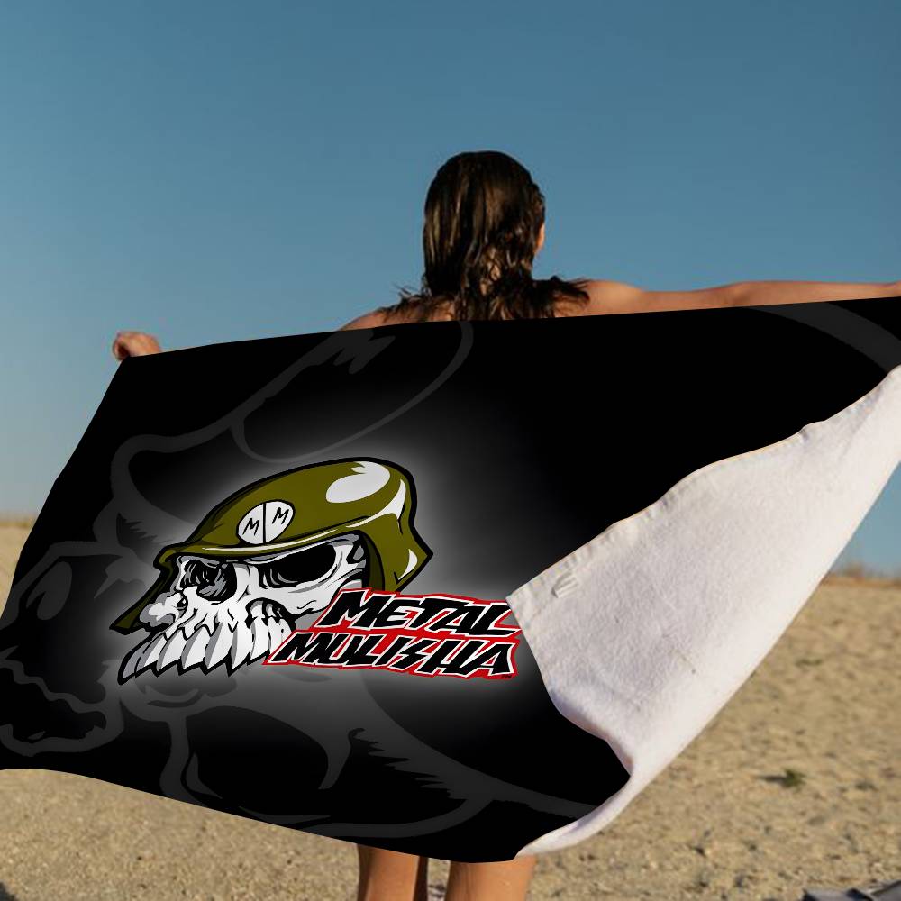 M-Metal M-Mulisha Spiel Anime Anime Strand Schwimmtuch Weiches Saugfähiges Waschlappen Kindergeschenke Für Kinder Reisen Camping Fitnessstudio