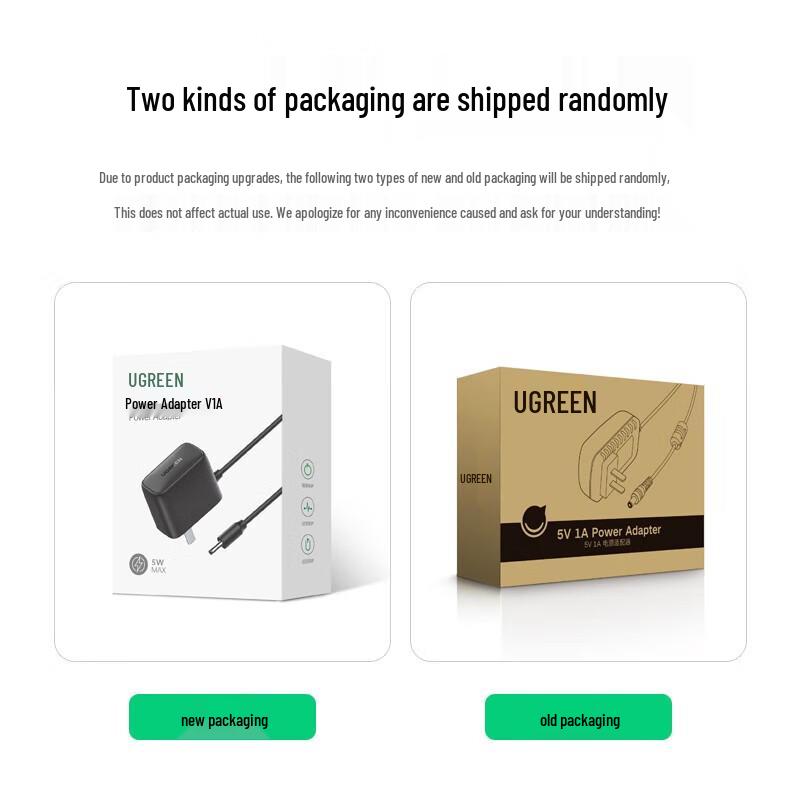 UGreen CD261 5V1A DC Power Adapter