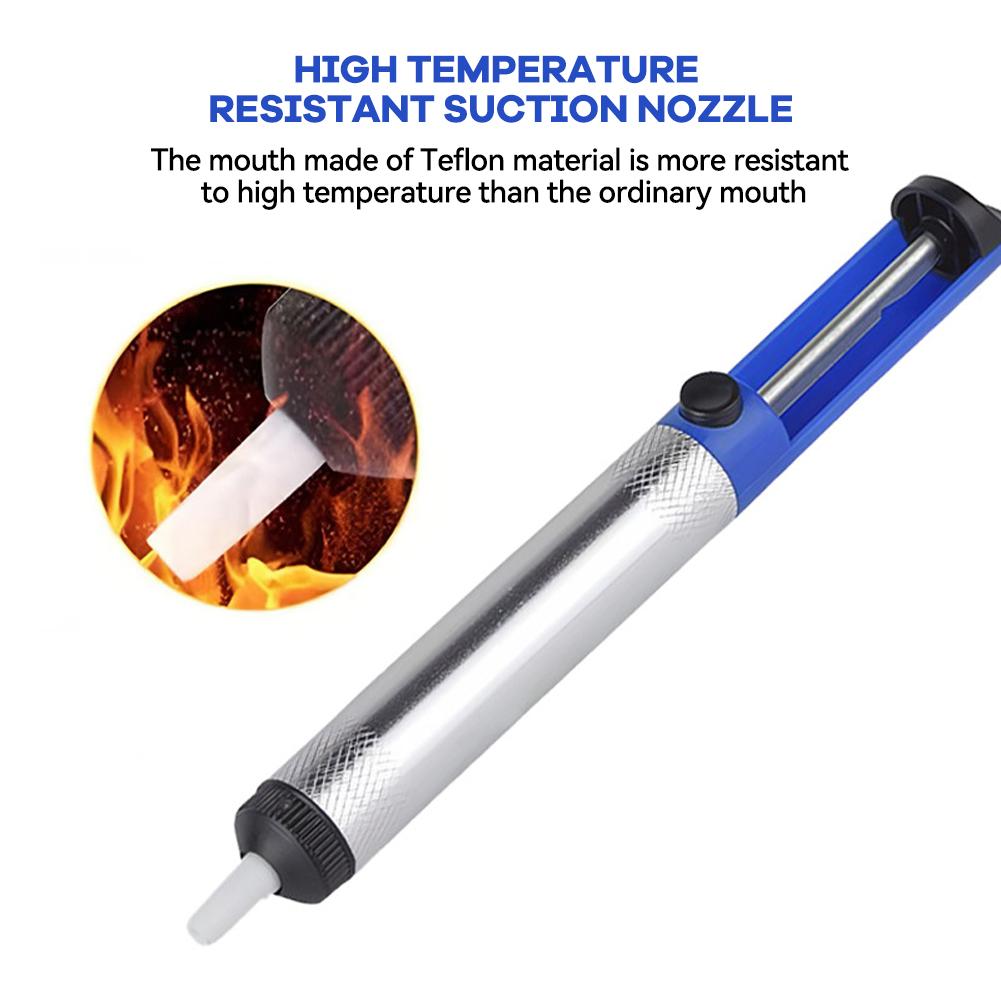 Soldering Sucker Pen Aluminum Metal Desoldering Pump Suction Tin Removal Vacuum Soldering Iron Desolder Hand Welding Tools
