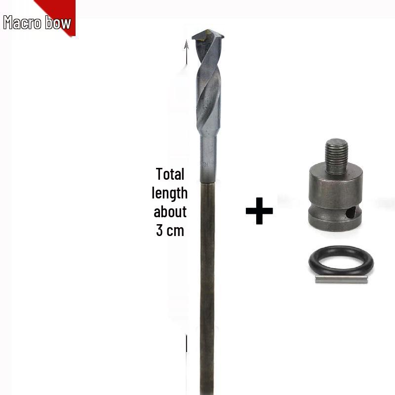 Electric Wrench Hole Saw for Wall Tiles, Alloy Drill Bit for Concrete, Insulation Board & Foam Brick Drilling