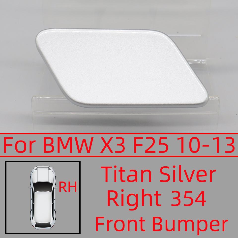 Auto Parts Front Rear Bumper Cover Headlight Washer Cover Cap For 2010 2011 2012 2013 BMW X3 F25 Painted Black White Silver Grey