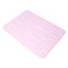 Summer Cotton Pet Dog Cat Breathable Mat Cooling Bed Sleeping Pad Pink(50x40cm)