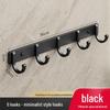 No-Drill Adhesive Hook: Wall-Mounted Towel Rack for Bathroom or Kitchen