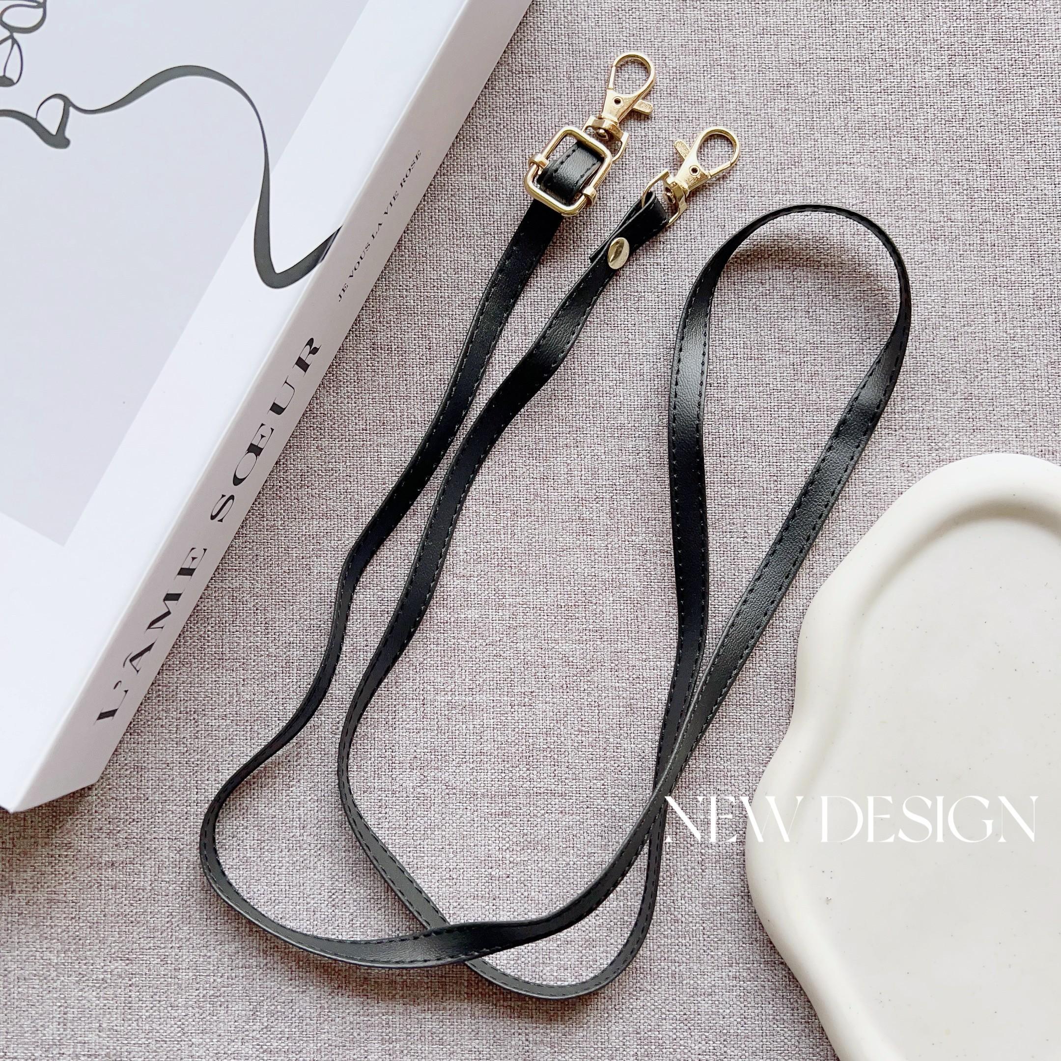 

Classic Leather Mobile Phone Universal Lanyard, Crossbody Long Rope Shoulder Strap, Shoulder Strap Backpack, Simple Lanyard Faux Leather