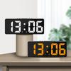 LED Digitální Elektronické Hodiny Podsvícení Velké Číslice Budík Teplota Kalendář Noční Světlo na Noční Stolek Domácí Dekorace