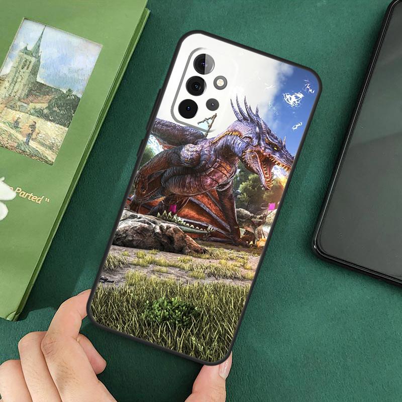 Game ARK Survival Evolved Soft Cover For Samsung Galaxy A54 A53 A73 A13 A71 A51 A14 A52 A32 A12 A22 A52S Back Case