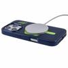 KIGC For iPhone 16 Pro Case Compatible with MagSafe Leather+PC+TPU Phone Cover