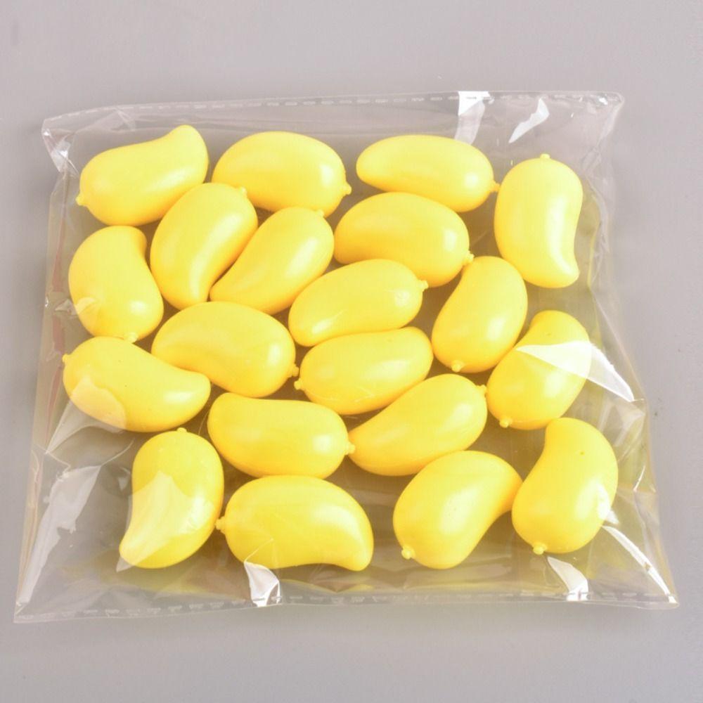 20pcs Lifelike Artificial Fruits Model Strawberry Simulation Kitchen Toy Children/Kids
