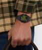 Taimaegseu T80 All Black Metal Strap Digital Watch 34Mm