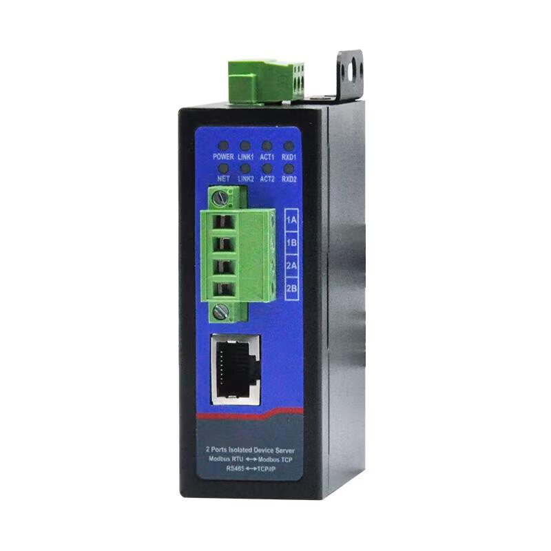 

Qingwa Isolated Dual-Port RS485 to Ethernet Serial Server