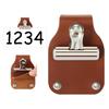 Horse Show Number Holder Clip Livestock Show Number Holder PU Leather Number Holder Belt Clip Exhibitor Number Clip
