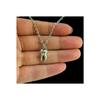 Geometric Alloy Pendant Necklace With Cross Chain For Women And Creative Jewelry Enthusiasts