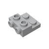 20 pièces Pièces MOC 99206 Plaque Spéciale 2 x 2 x 2/3 avec 2 Tenons sur le Côté Brique Compatible Brique de Construction DIY Assemblage Particule Jouet Enfant