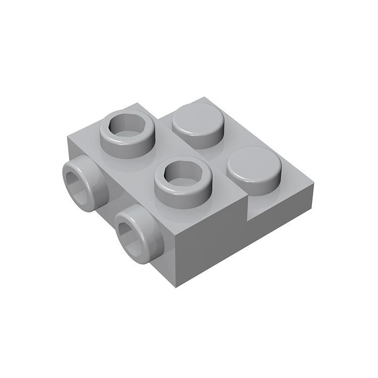 20 pièces Pièces MOC 99206 Plaque Spéciale 2 x 2 x 2/3 avec 2 Tenons sur le Côté Brique Compatible Brique de Construction DIY Assemblage Particule Jouet Enfant