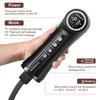 Air Compression Portable Leg Massager With Heat For Foot Calf Thigh Circulation With Portable Handheld Controller