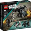 LEGO Star Wars Death Trooper und Knight Trooper Battle Pack Spielzeug, Geburtstagsgeschenk, Lernbausteine, Roboter, Figuren, Spielzeug, Alter 6, 7, 8, 9, B