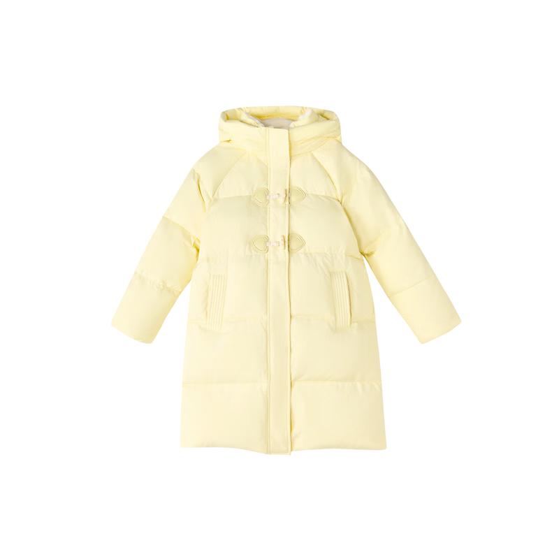 DEESHA Girls Mid-length Hooded Winter Down Jacket 150