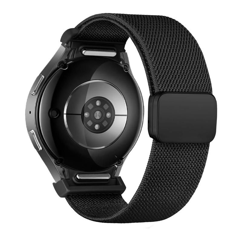 Band For Samsung Galaxy Watch 7/6/5/4/5 Pro 44mm 40mm No Gaps Magnetic Nylon sport correa bracelet Galaxy watch 6 classic Straps