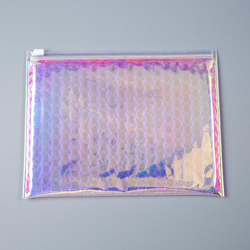 PVC Blase Kosmetikaufbewahrungstasche - Fallfest, Stoßfest, Reißverschlussdichtung, Klebend, Ideal für Geschenkverpackungen