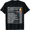 Parrot Nutritional Facts I Green Cheek Pineapple Conure T-Shirt