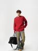 Unisex Gestreifter Lässiger Strickpullover - Winter Innen-Basisschicht, Rundhals