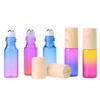 Glas Roll-On Flaschen 10ml Farbverlauf Leere Flasche Rollkugel Für Ätherisches Öl Reise-Set