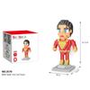 Klassische Film Actionfigur Bausteine Spielzeug Batman Iron Man Spiderman Mini Steine Kleine Partikel Zusammengebaute Baustein Sets