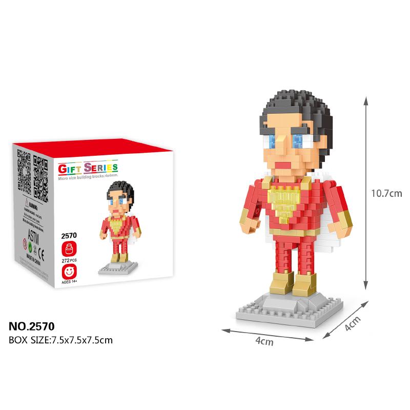 Klassische Film Actionfigur Bausteine Spielzeug Batman Iron Man Spiderman Mini Steine Kleine Partikel Zusammengebaute Baustein Sets