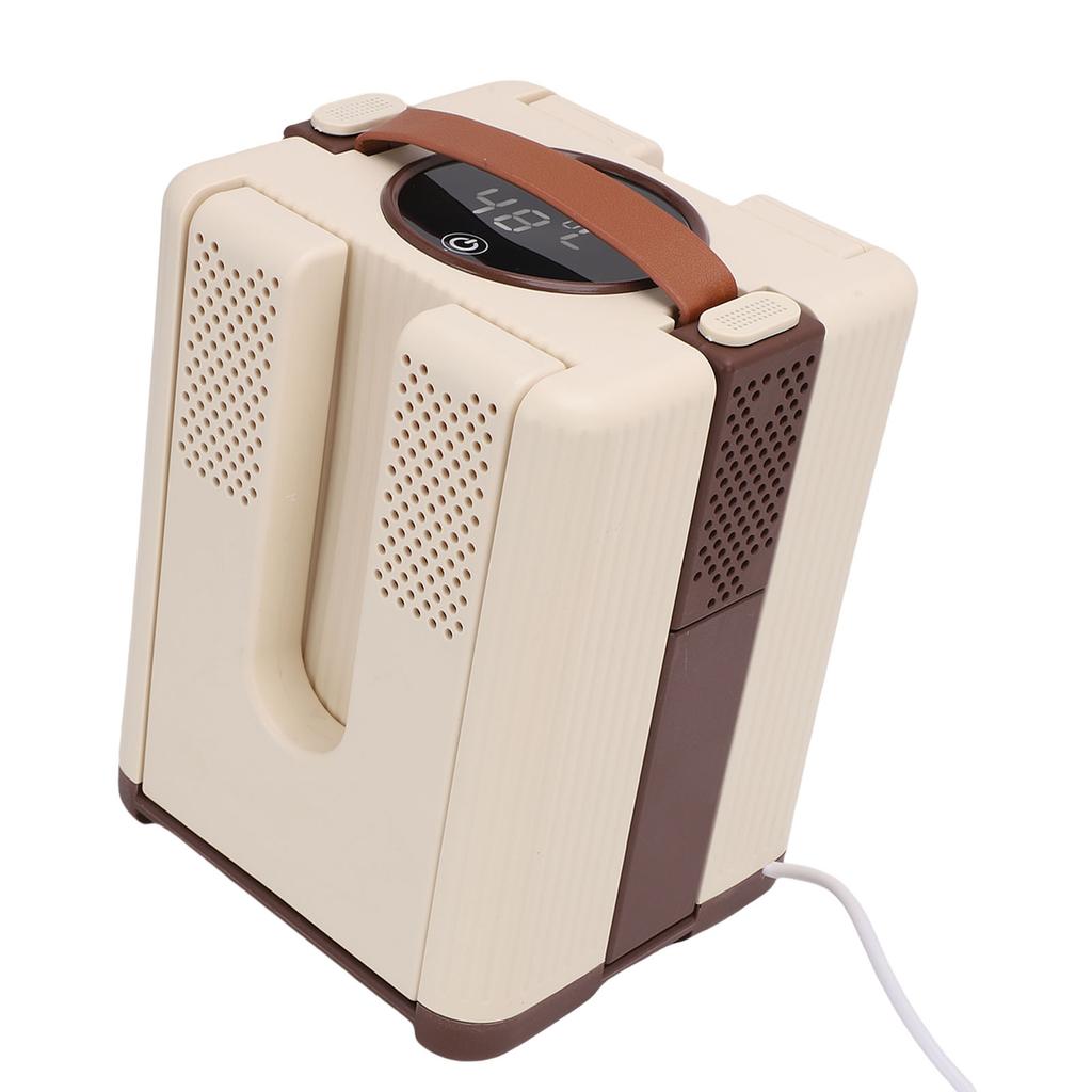 Boot Dryer 6 Arms Portable Automatic Electric Boots Shoes Dryer with Timer Quick Drying Foldable Boot Warmer for Home Travel US Plug