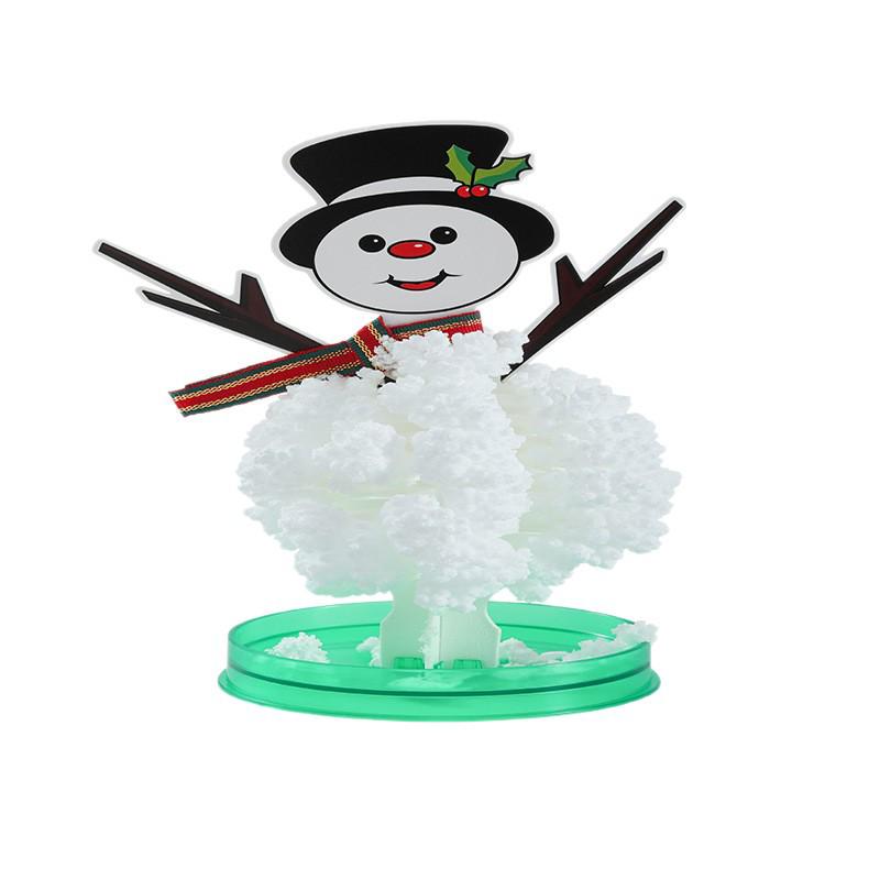 Blossoming Crystal Christmas Tree: Handmade Magic Growing Ornament & Gift