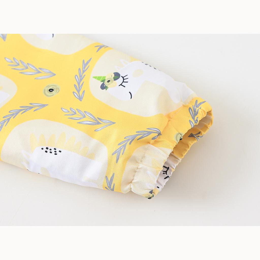 Children's Spring and Fall New Fashion Printing Rushing Coat Jacket Boys and Girls Hooded Waist Zipper Shirt Double Windbreaker
