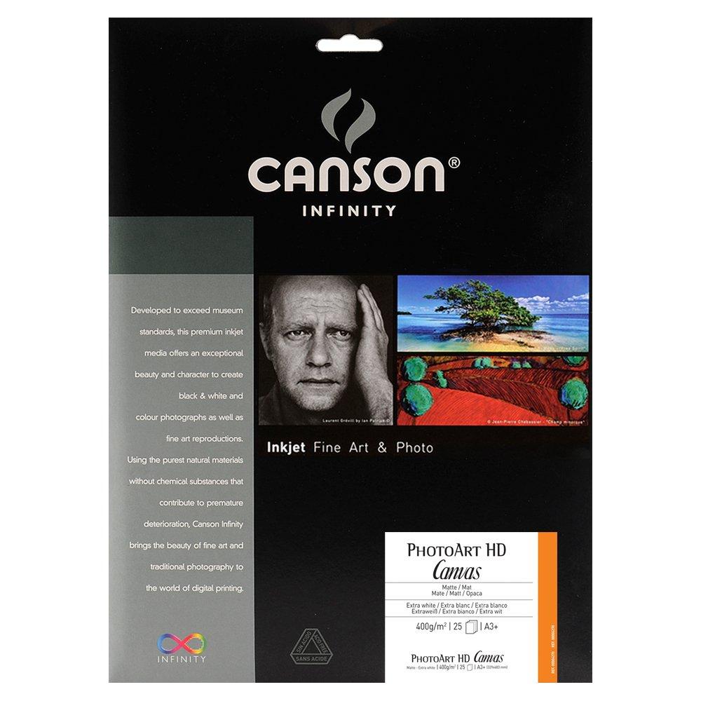 

Canson Photo Paper Infinity Photo Art HD Canvas A3 Novi 25 Sheets 00004270 Imported [Regular Product]