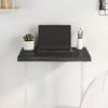 VidaXL Dark Grey Desktop 60x40x4 Cm Treated Oak Wood 3156408