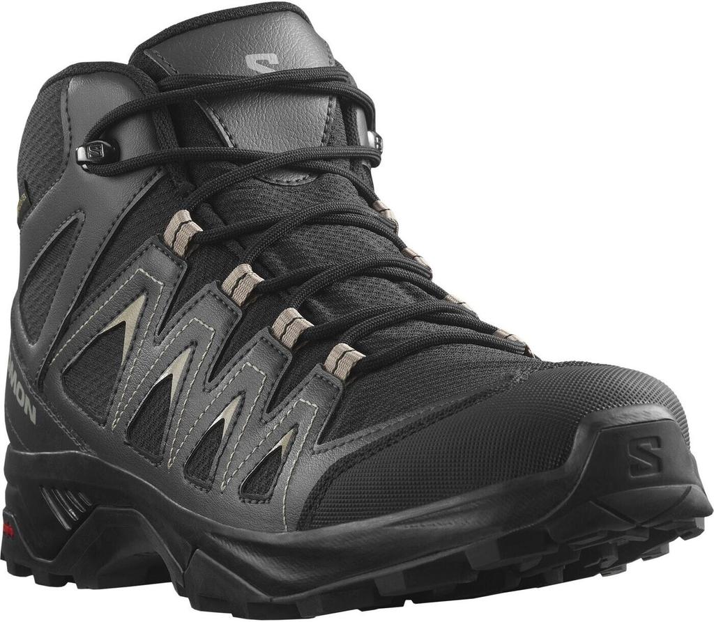 Обувь для треккинга Salomon X Braze Mid Gore-Tex black