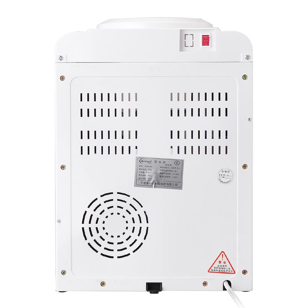 Electric Water Dispenser Desktop Drinking Fountain Cold And Hot Warm Water Cooler Heater Office Home Hostel Coffee Tea Bar 220V