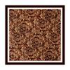 New leopard-print silk scarf, 90cm square, shawl, headscarf, faux silk satin scarf