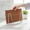 Stainless Steel Dish Rack Rustproof Stainless Steel Dish Drainer Kitchen Utensil Holder Easy to Clean Household Storage Non-Slip