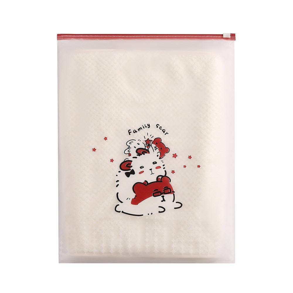 10 Stück Faltbare Aufbewahrungstasche mit Reißverschluss Cartoon Unterwäsche Schuhe Organizer für Zuhause & Reise