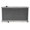 SPAWON Fit Mitsubishi FTO DEA Aluminum Car Radiator Petrol V6 2.0L 6cyl 1994-2001 Automatic & Manual AT MT 2Row 1999 2000 2001