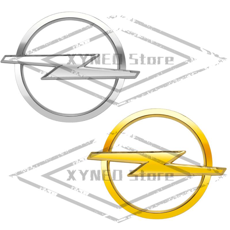 3D For OPEL Corsa Astra OPC Zafira Mokka Antara Ampera Insignia GTC Adam Logo Emblem Metal Badge Decal Car Sticker Accessories