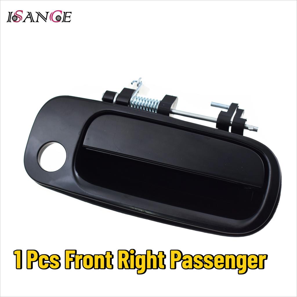 1/2/4 Pc Black Outside Door Handle Front Rear Left Driver or Right Passenger For Toyota Camry 1992 1993 1994 1995 1996 2.2L 3.0L
