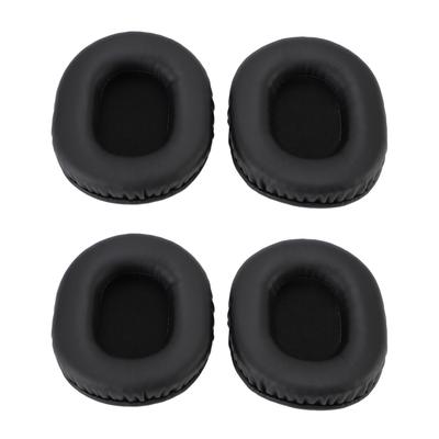 2 Pair Headphone Ear Pads Comfortable Protein Leather Replacement for ATH M50 ATH M50X ATH M40X ATH M30X ATH M20X