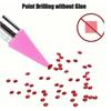 3 Pieces/set of Sparkling Diamond Drawing Rhinestone Tools Include Premium Tweezers and Pick Up Pencils Complete Nail Rhinestone Storage Kit