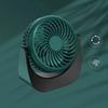 Air Turbo Tech Mini Portable Desk Fan Energy-Saving USB Rechargeable Fan  Outdoor