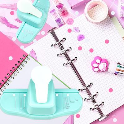 Perforeuse pour classeur 3 2 trous bordure champignon décor dentelle coupe-papier pour scrapbooking création de cartes